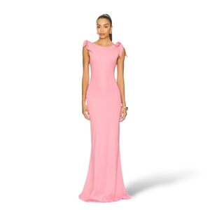 NWT $220 OW COLLECTION X REVOLVE Cornelia Maxi Dress in Pink Small